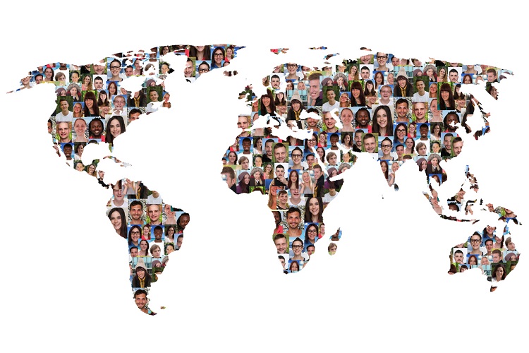 世界90ヵ国以上の990万件以上におよぶ顔画像データを収集（画像はイメージ）