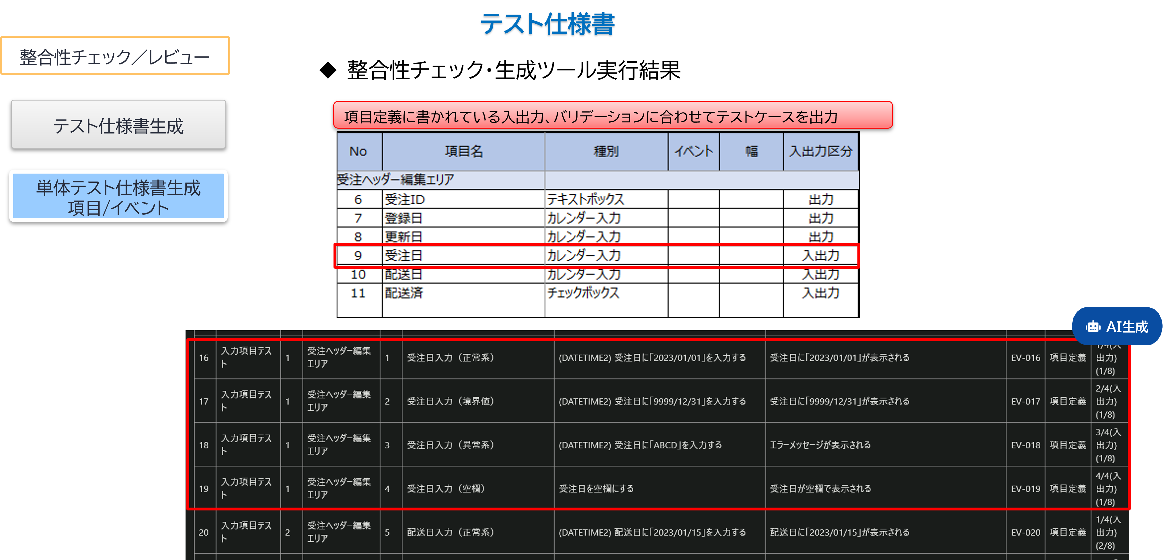 テスト工程の自動化